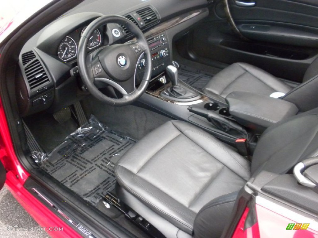 2008 1 Series 135i Convertible - Crimson Red / Black photo #11