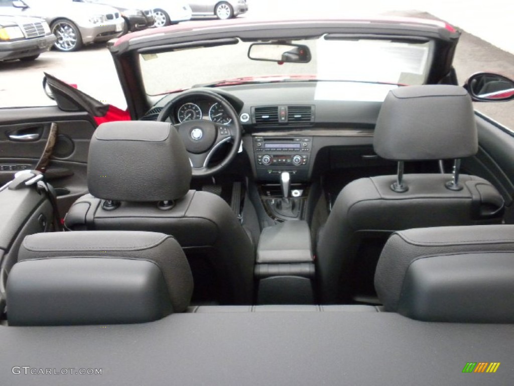 2008 1 Series 135i Convertible - Crimson Red / Black photo #18