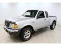 2001 Silver Frost Metallic Ford Ranger XLT SuperCab 4x4  photo #3