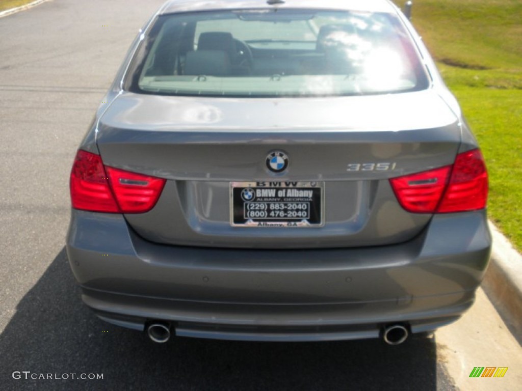 2011 3 Series 335i Sedan - Space Gray Metallic / Gray Dakota Leather photo #2