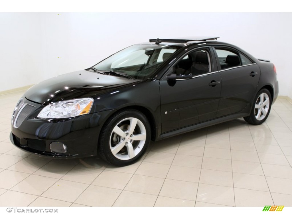 Black 2008 Pontiac G6 GT Sedan Exterior Photo #54349455
