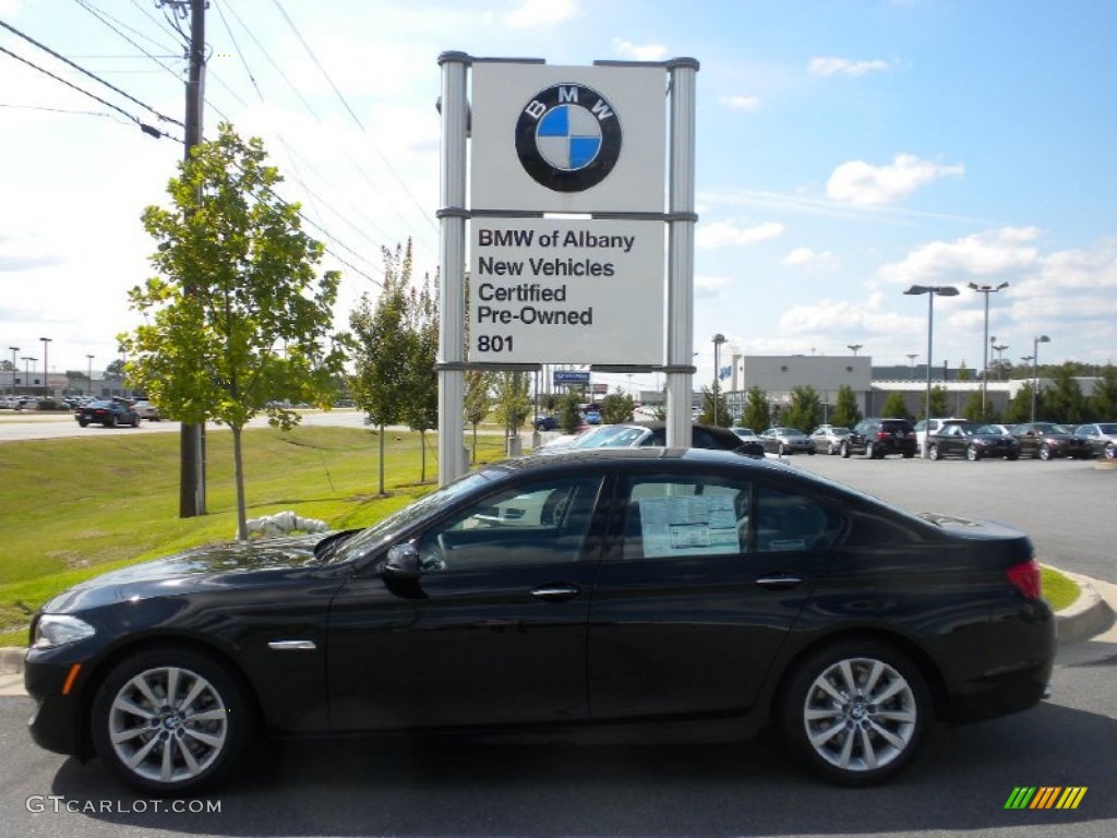 2011 3 Series 335d Sedan - Jet Black / Beige photo #1