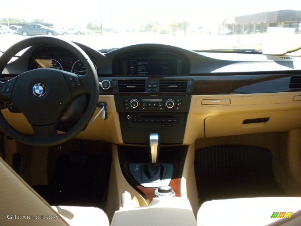 2011 3 Series 335d Sedan - Jet Black / Beige photo #5