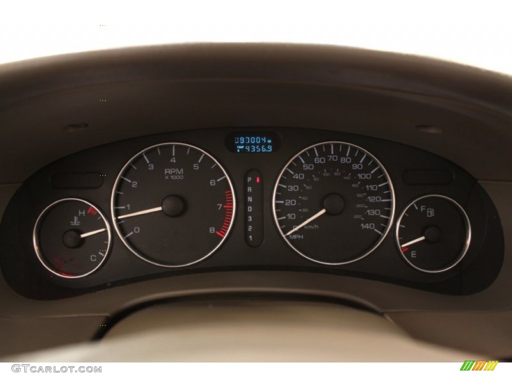 2001 Oldsmobile Aurora 3.5 Gauges Photo #54349720