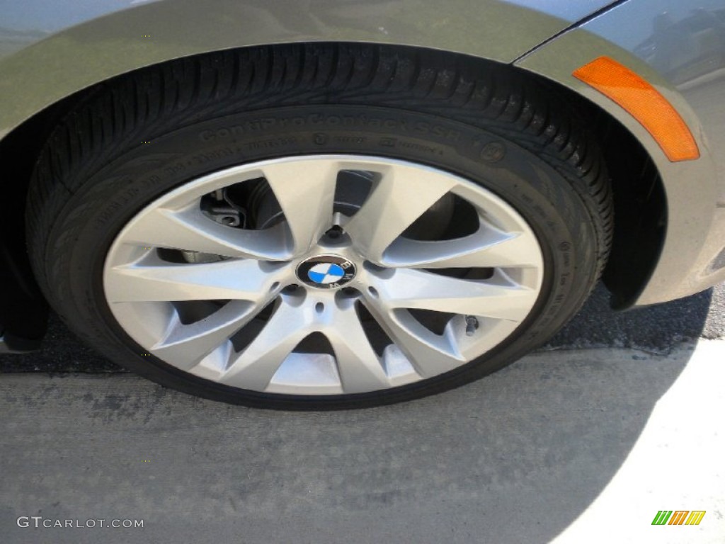 2011 3 Series 328i Coupe - Space Gray Metallic / Oyster/Black Dakota Leather photo #4