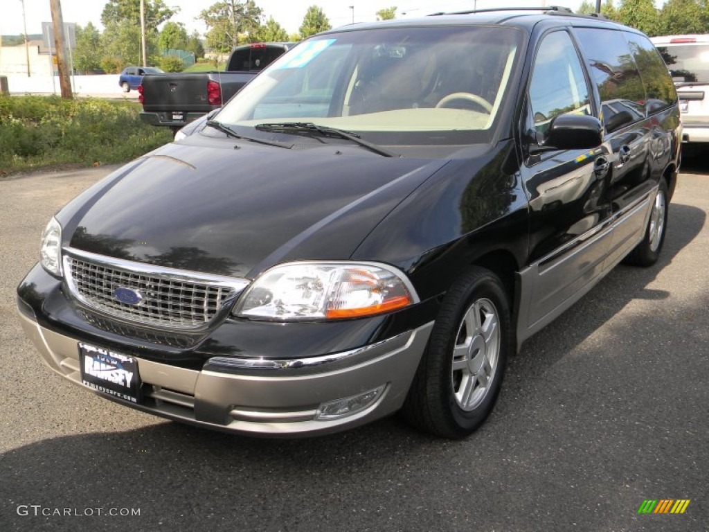 Black 2003 Ford Windstar SEL Exterior Photo #54350128