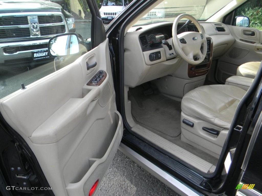 Medium Parchment Interior 2003 Ford Windstar SEL Photo #54350209