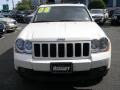 2008 Stone White Jeep Grand Cherokee Laredo 4x4  photo #3