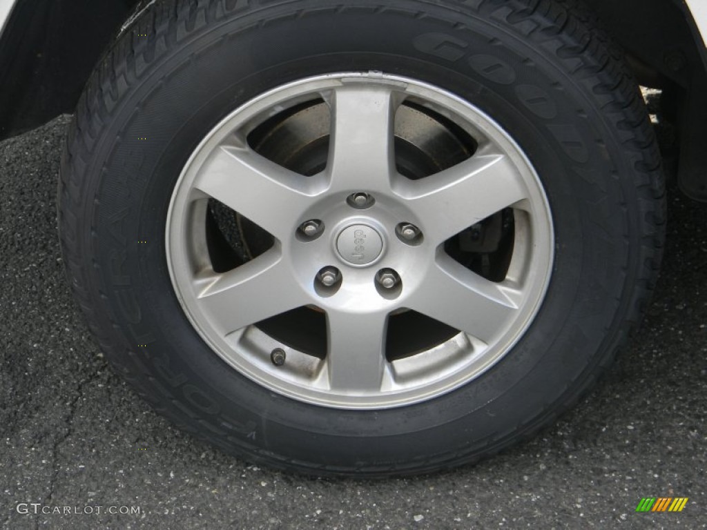 2008 Grand Cherokee Laredo 4x4 - Stone White / Dark Slate Gray/Light Graystone photo #14