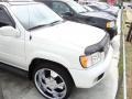 2002 Glacier White Pearl Nissan Pathfinder LE  photo #2