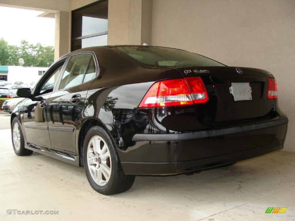 2006 9-3 2.0T Sport Sedan - Black / Slate Gray photo #5