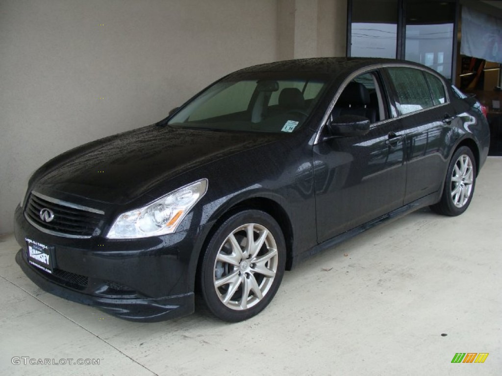 Black Obsidian 2009 Infiniti G 37 x S Sedan Exterior Photo #54351108