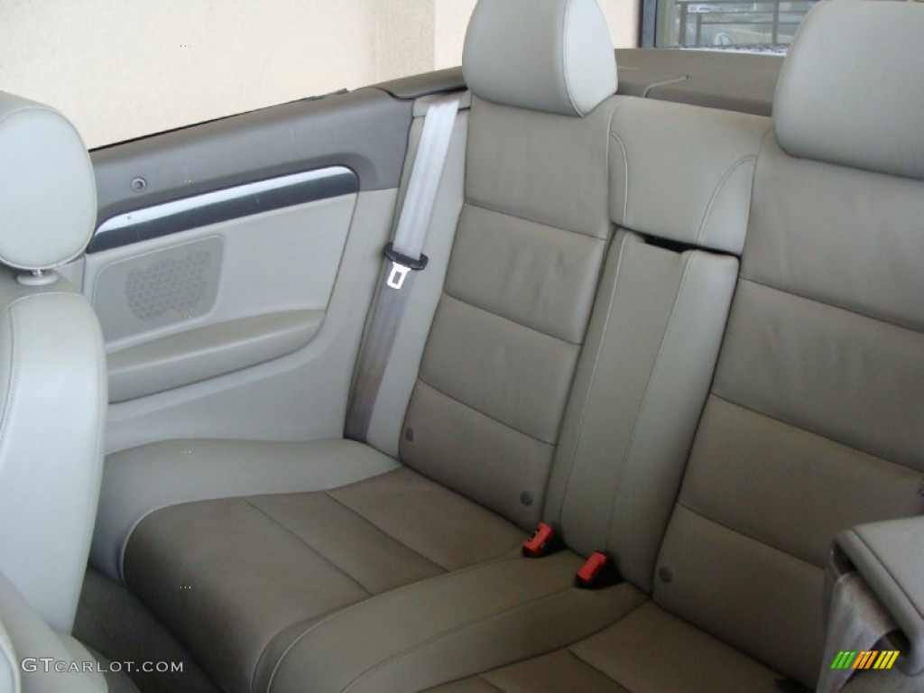Platinum Interior 2005 Audi A4 1.8T Cabriolet Photo #54351562