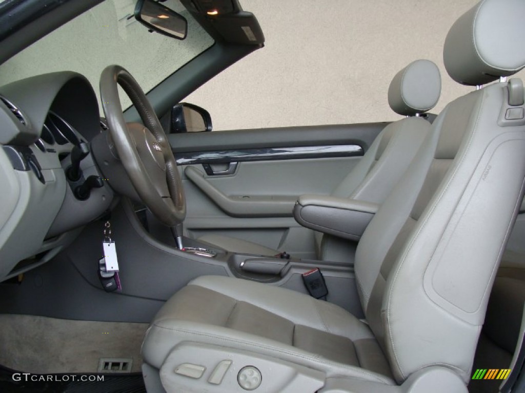Platinum Interior 2005 Audi A4 1.8T Cabriolet Photo #54351568