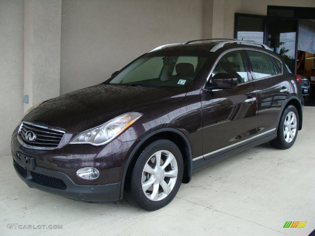Dark Currant Red 2008 Infiniti EX 35 Journey AWD Exterior Photo #54351919