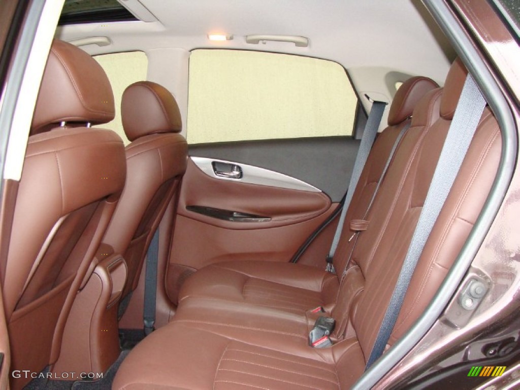 Chestnut Interior 2008 Infiniti EX 35 Journey AWD Photo #54351953