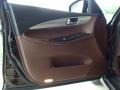 Chestnut 2008 Infiniti EX 35 Journey AWD Door Panel