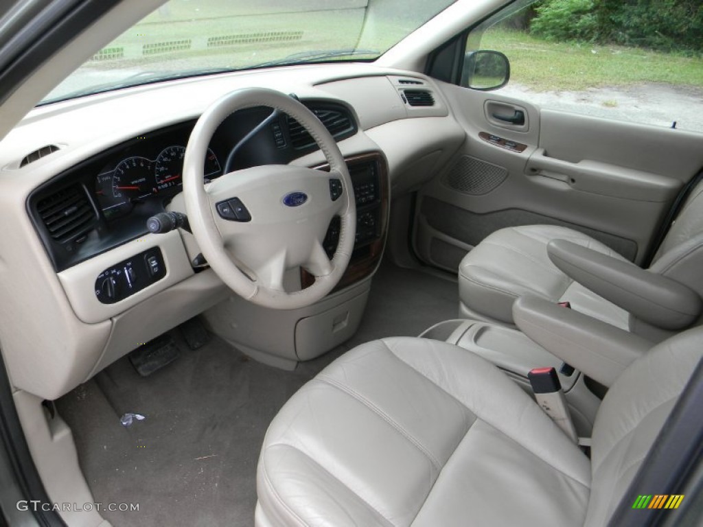 Medium Parchment Interior 2001 Ford Windstar SEL Photo #54353791