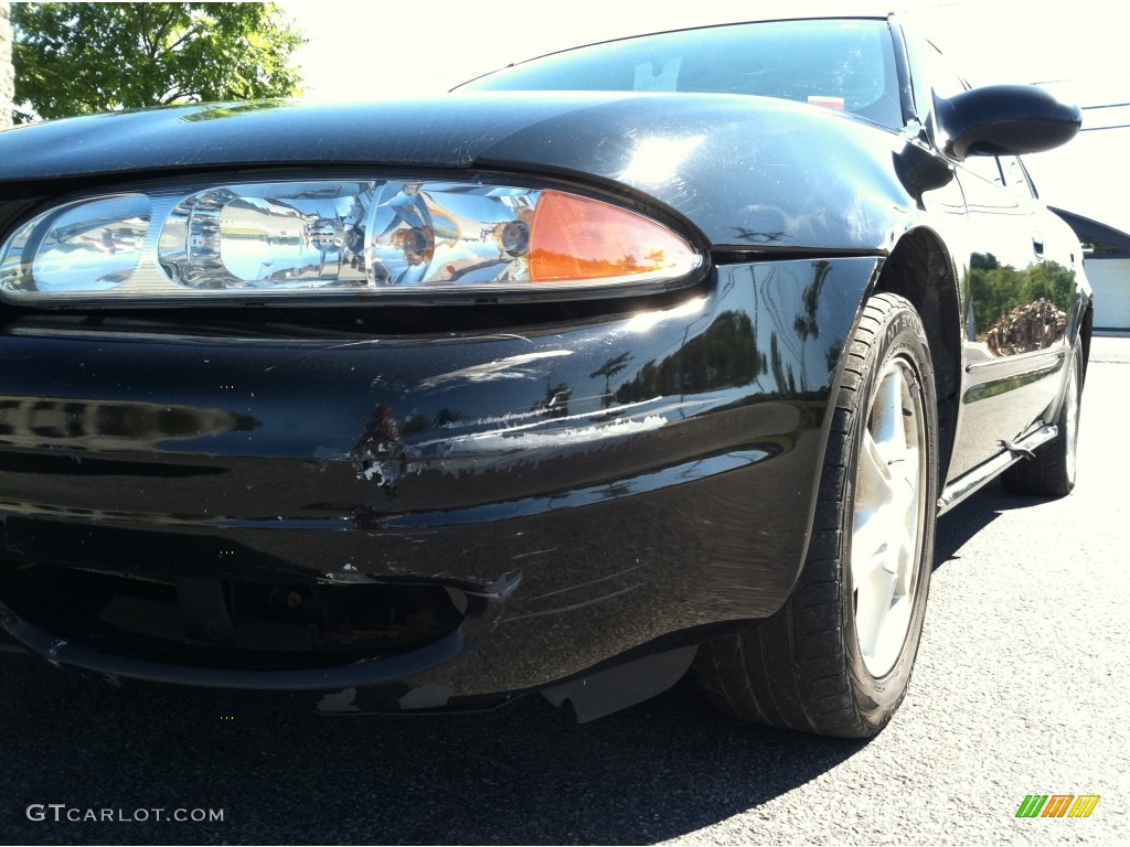 2003 Alero GL Sedan - Black Onyx / Pewter photo #2