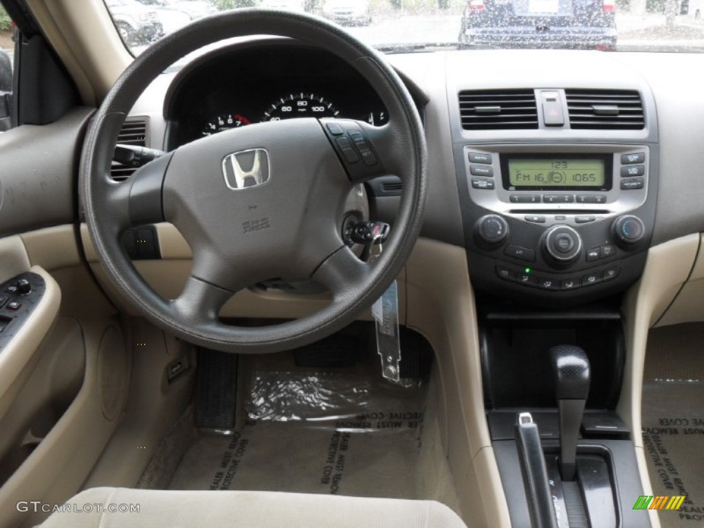 2006 Accord LX Sedan - Nighthawk Black Pearl / Ivory photo #13