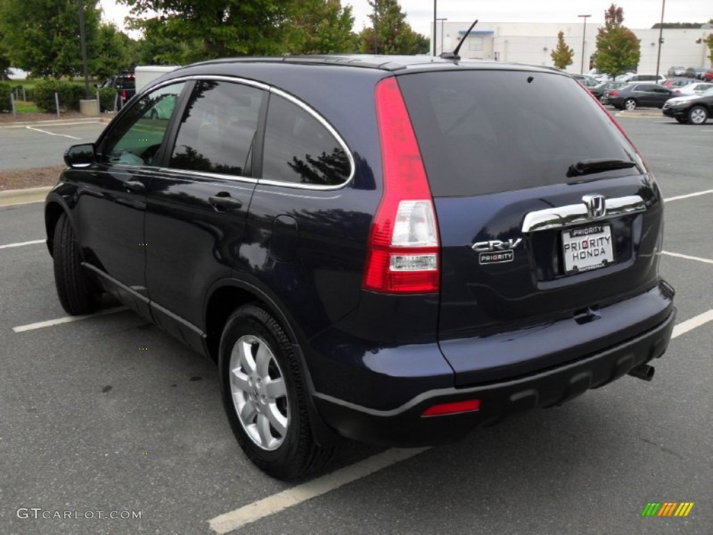 2008 CR-V EX - Royal Blue Pearl / Black photo #2