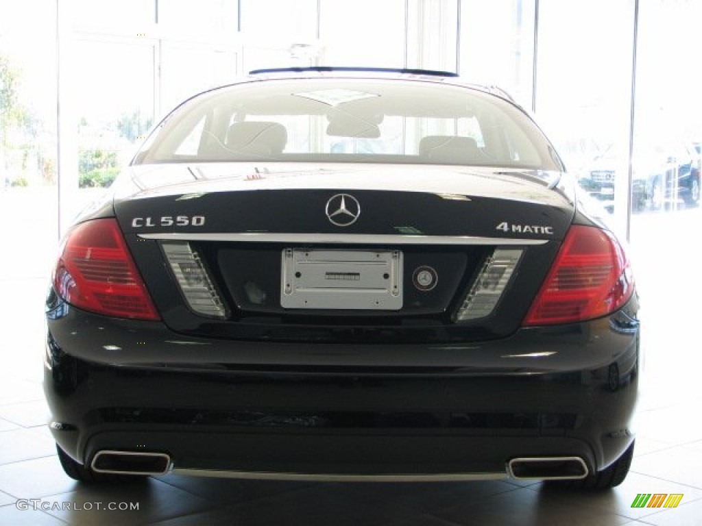 2012 CL 550 4MATIC - Black / Black photo #4