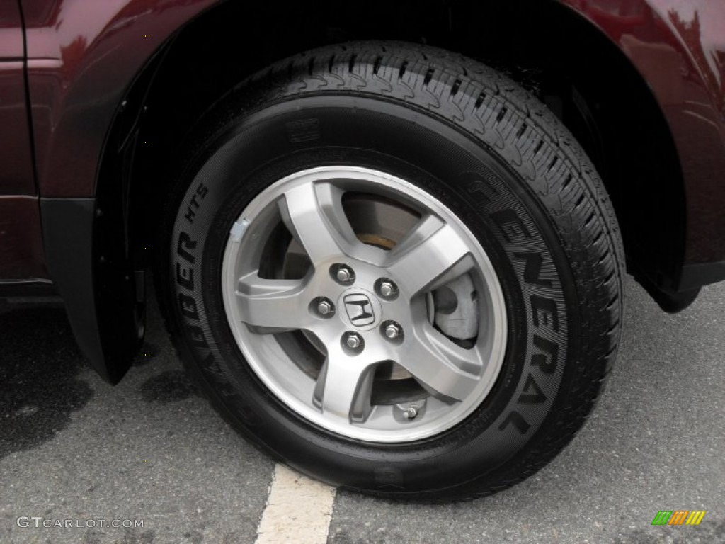 2007 Honda Pilot EX-L Wheel Photo #54355900