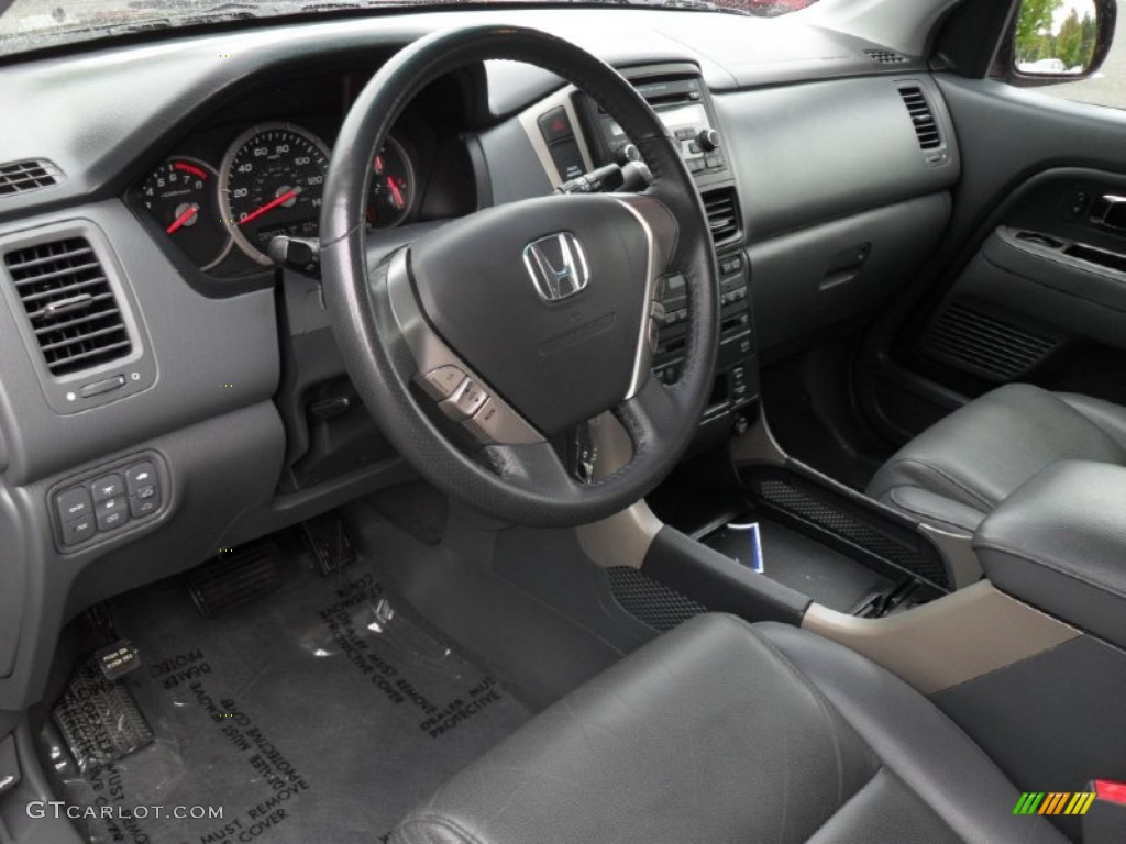 Gray Interior 2007 Honda Pilot EX-L Photo #54355912