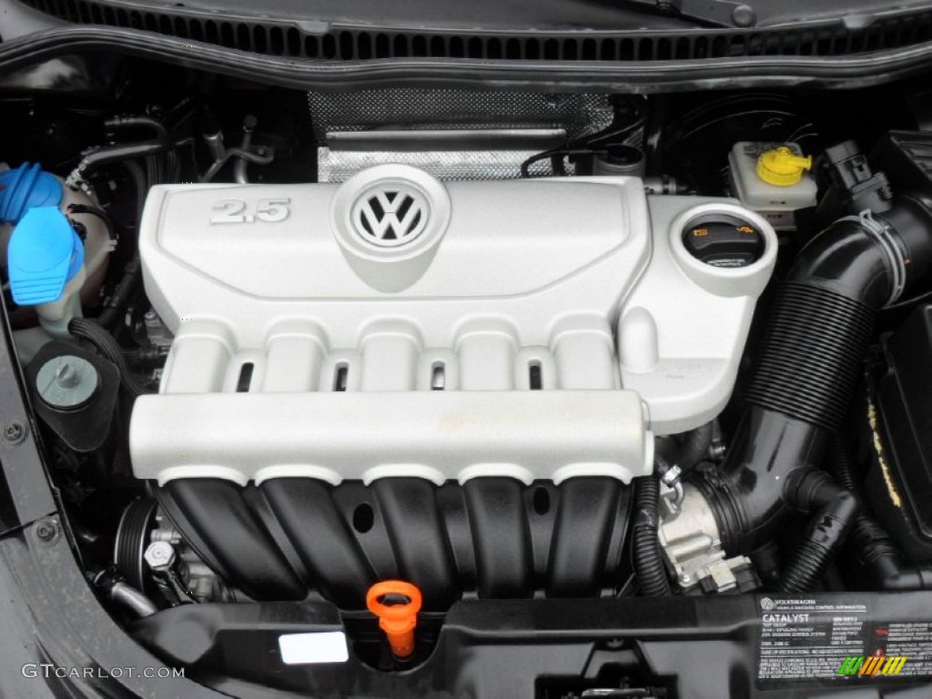2008 Volkswagen New Beetle S Coupe 2.5L DOHC 20V 5 Cylinder Engine Photo #54356188