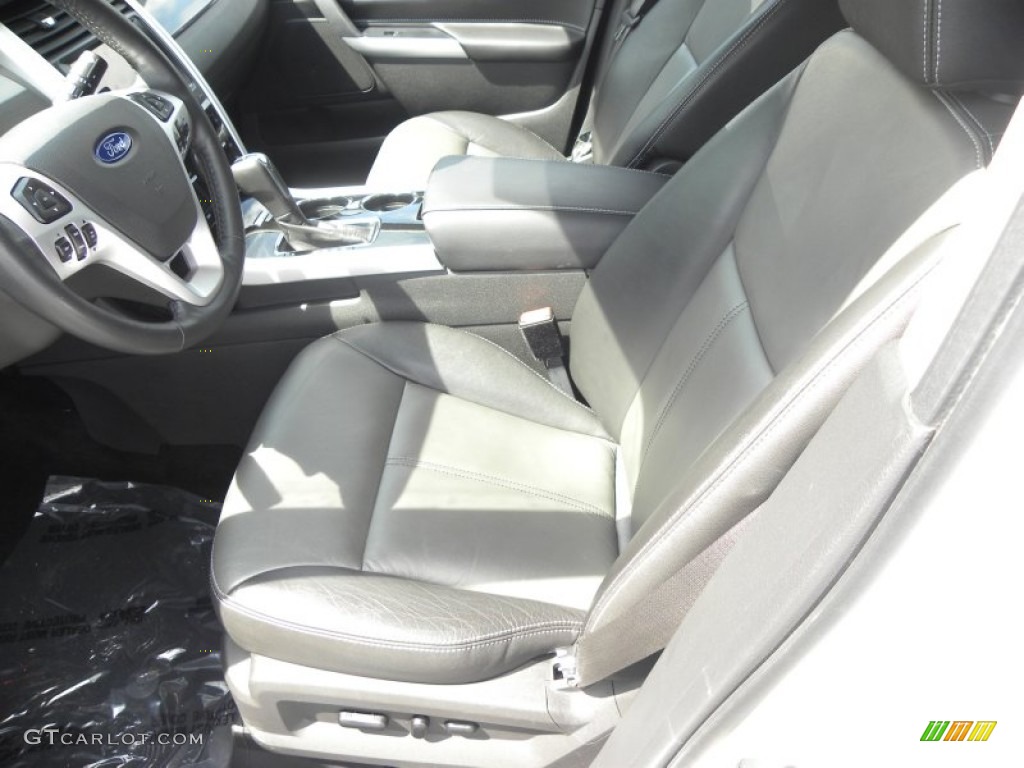 Charcoal Black/Silver Smoke Metallic Interior 2011 Ford Edge Sport Photo #54356359