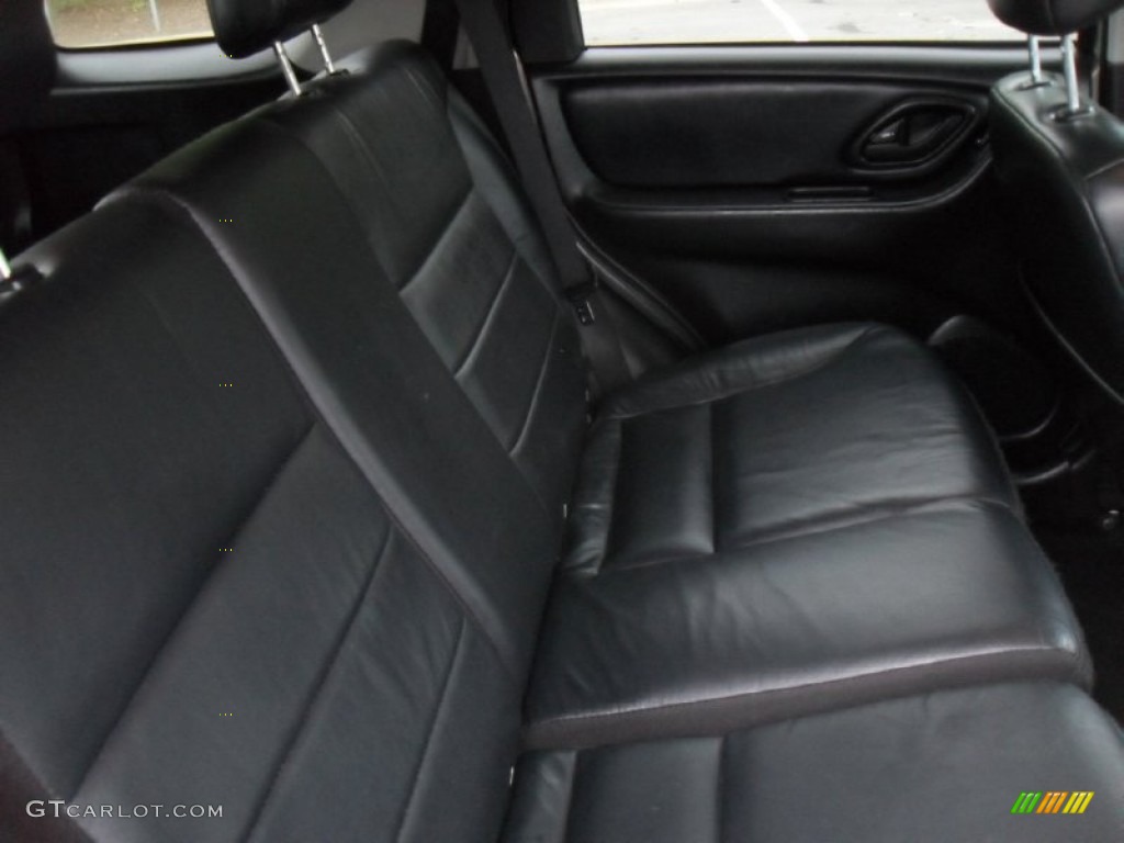Ebony Black Interior 2004 Ford Escape Limited Photo #54356422