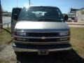 2002 Light Pewter Metallic Chevrolet Express 1500 Passenger Conversion Van  photo #2