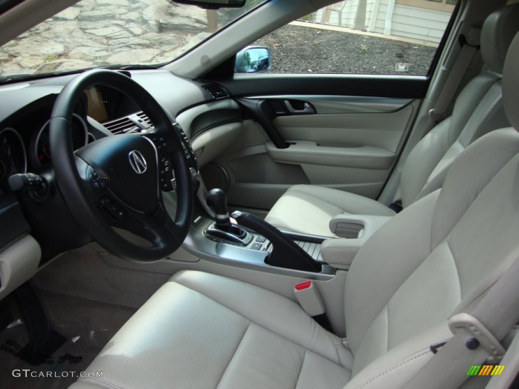 Parchment Beige Interior 2011 Acura TL 3.5 Technology Photo #54357898