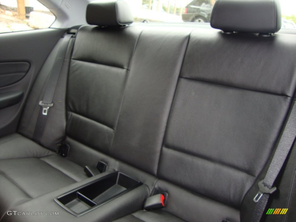 Black Interior 2011 BMW 1 Series 135i Coupe Photo #54358159