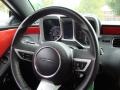 Black/Inferno Orange 2010 Chevrolet Camaro SS/RS Coupe Steering Wheel