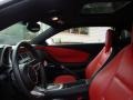 Black/Inferno Orange 2010 Chevrolet Camaro SS/RS Coupe Interior Color