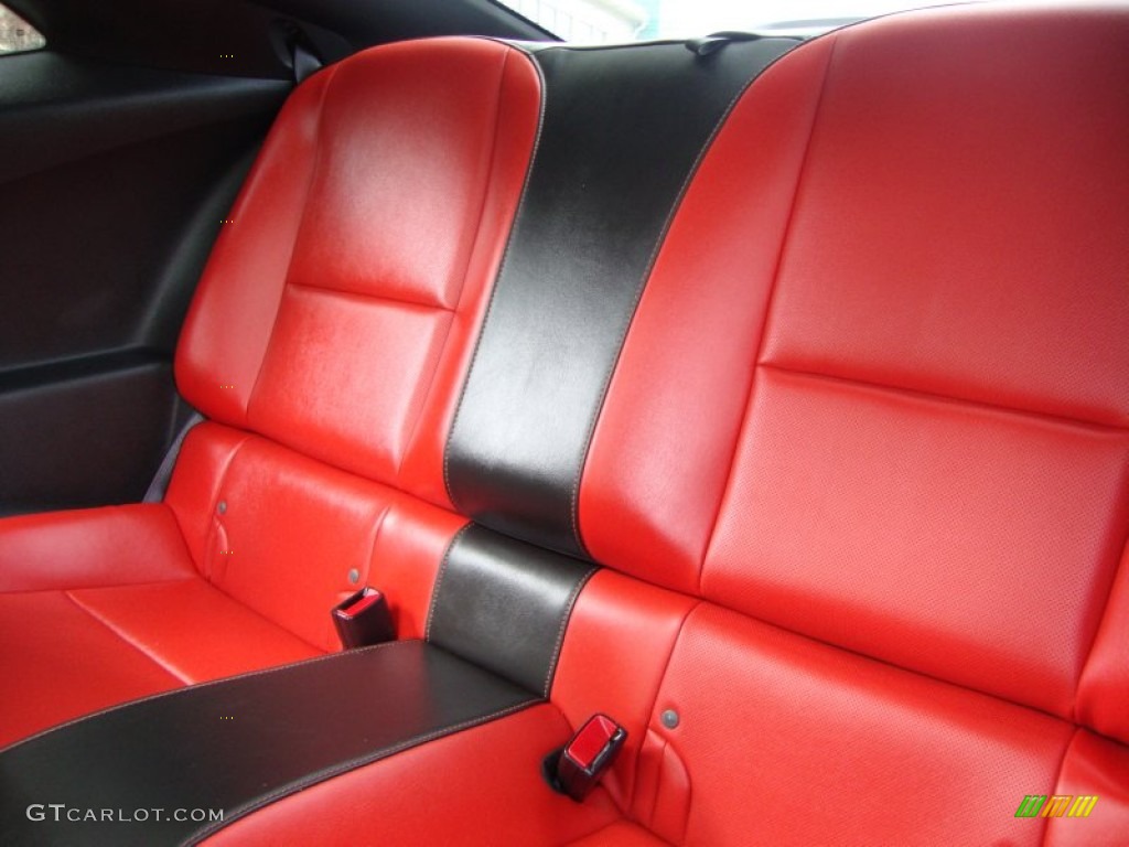 Black/Inferno Orange Interior 2010 Chevrolet Camaro SS/RS Coupe Photo #54358282
