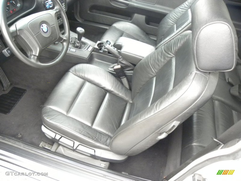 Black Interior 1998 BMW 3 Series 323is Coupe Photo #54358357