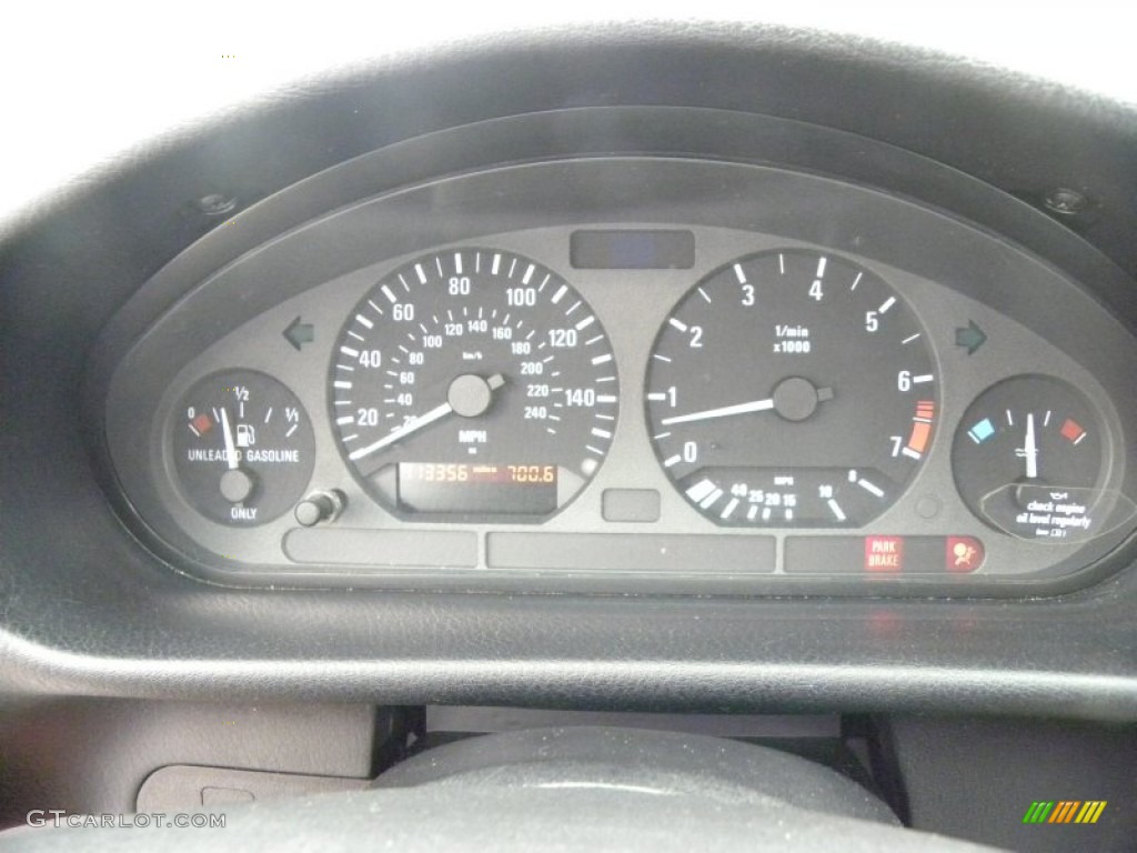 1998 BMW 3 Series 323is Coupe Gauges Photo #54358447
