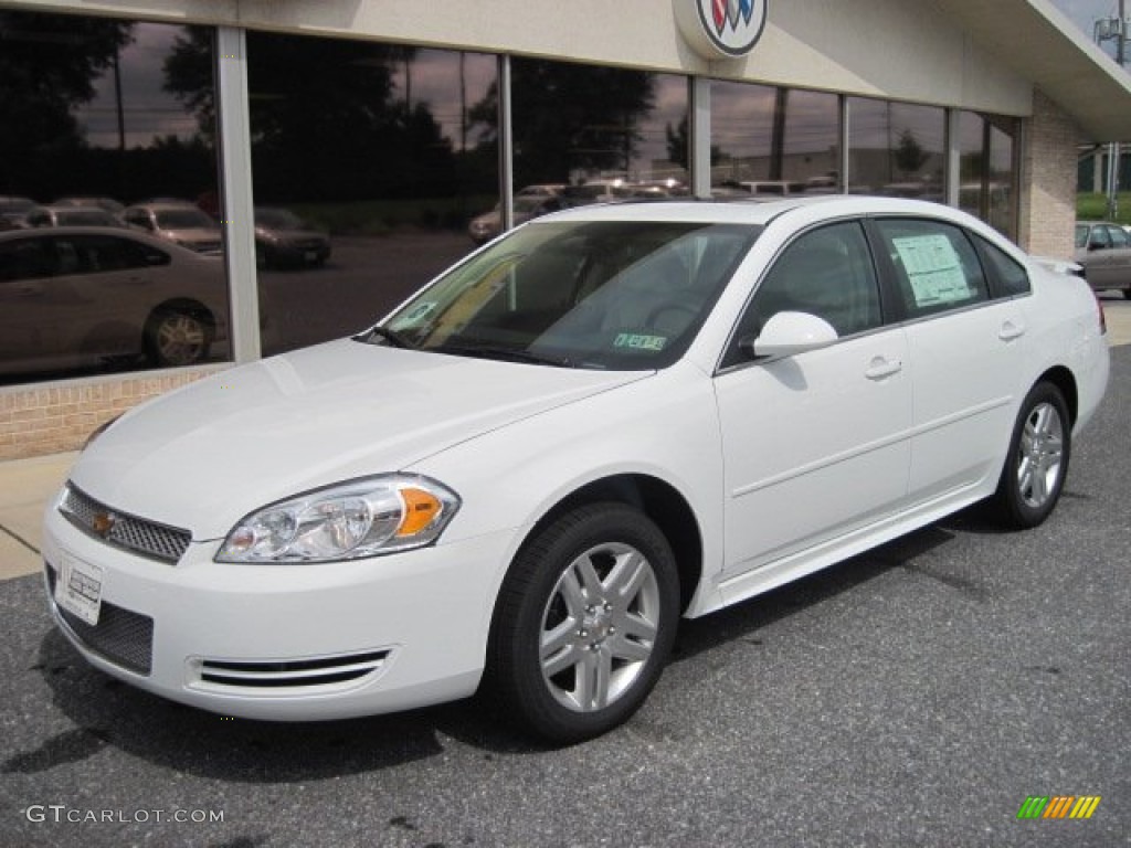 2012 Impala LT - Summit White / Gray photo #2