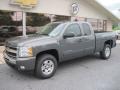 2011 Taupe Gray Metallic Chevrolet Silverado 1500 LT Extended Cab 4x4  photo #2