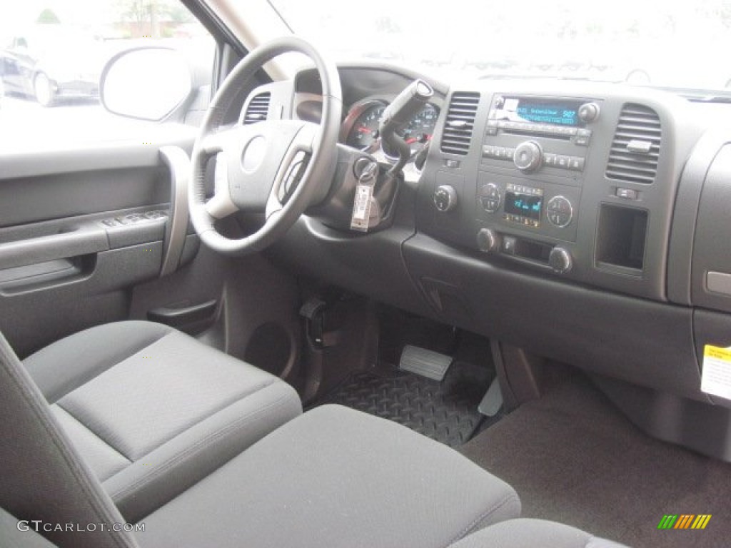 2011 Silverado 1500 LT Extended Cab 4x4 - Taupe Gray Metallic / Ebony photo #4