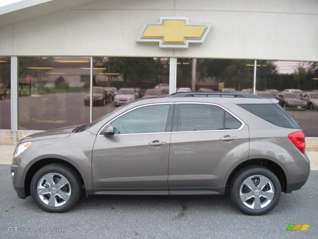 2012 Equinox LT AWD - Mocha Steel Metallic / Jet Black photo #1