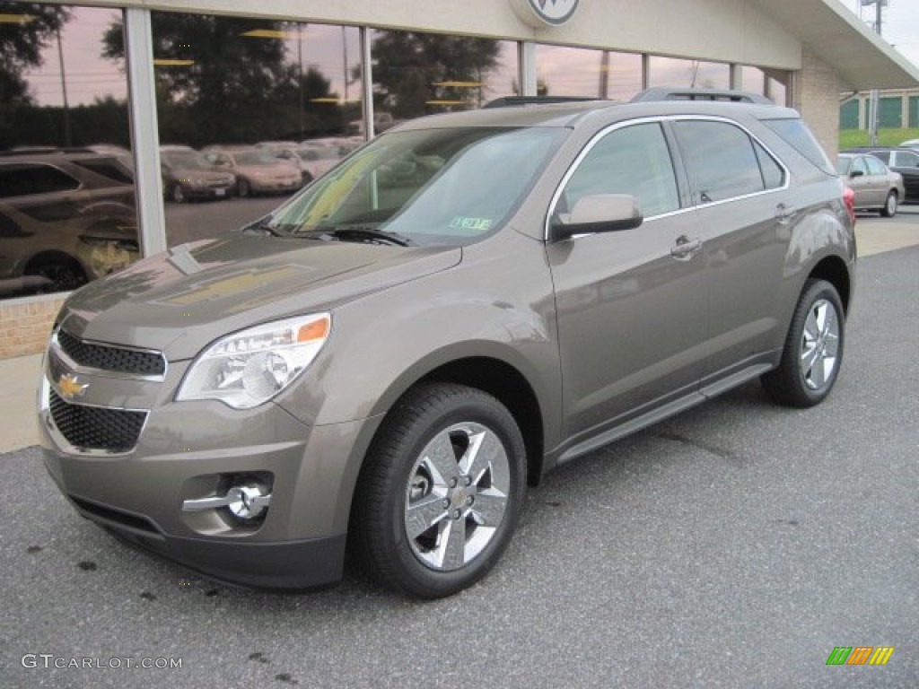 Mocha Steel Metallic 2012 Chevrolet Equinox LT AWD Exterior Photo #54358984