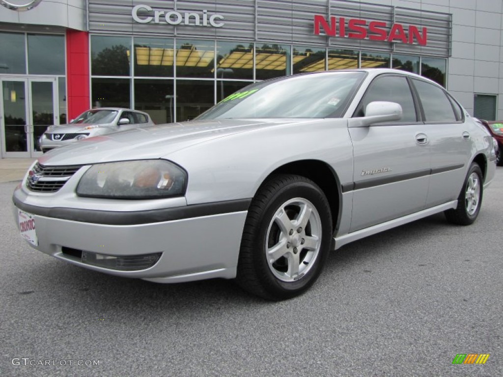 2003 Impala LS - Galaxy Silver Metallic / Medium Gray photo #1