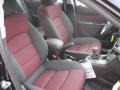 Jet Black/Sport Red 2012 Chevrolet Cruze Eco Interior Color
