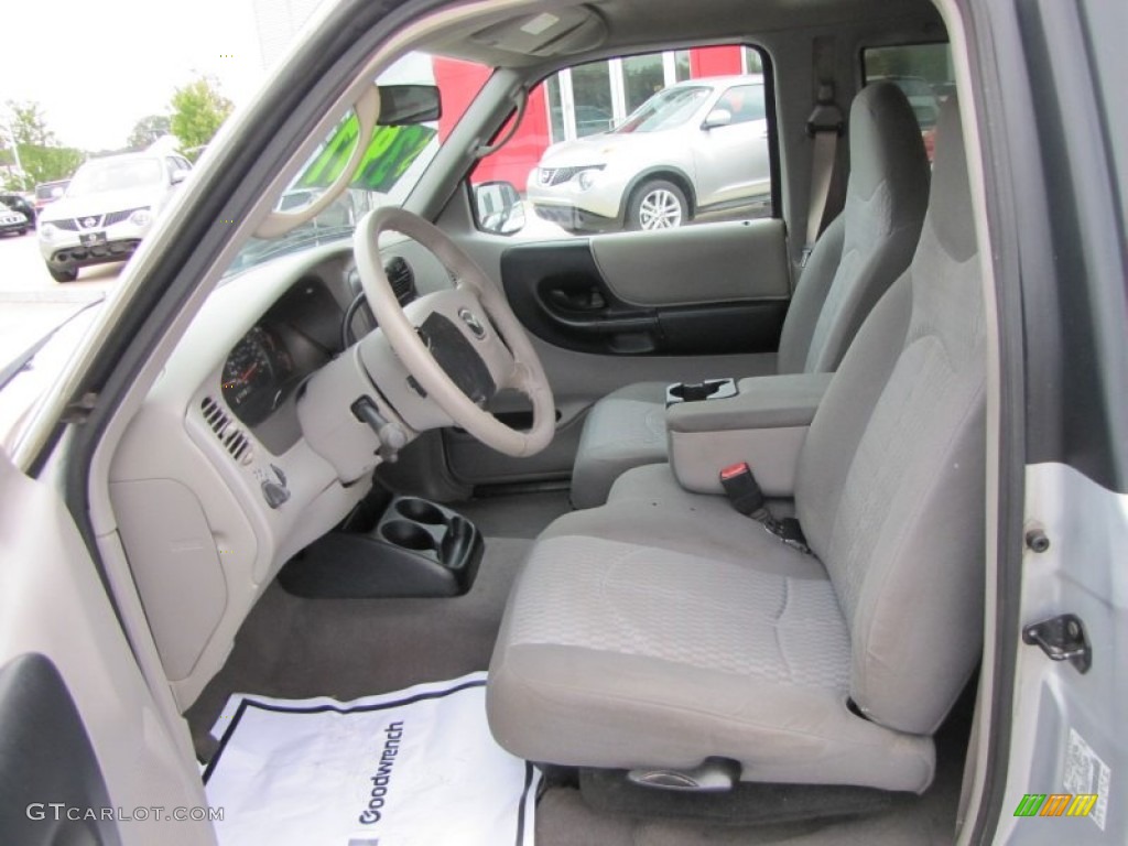 Medium Dark Flint Interior 2003 Mazda B-Series Truck B3000 Cab Plus Dual Sport Photo #54359641