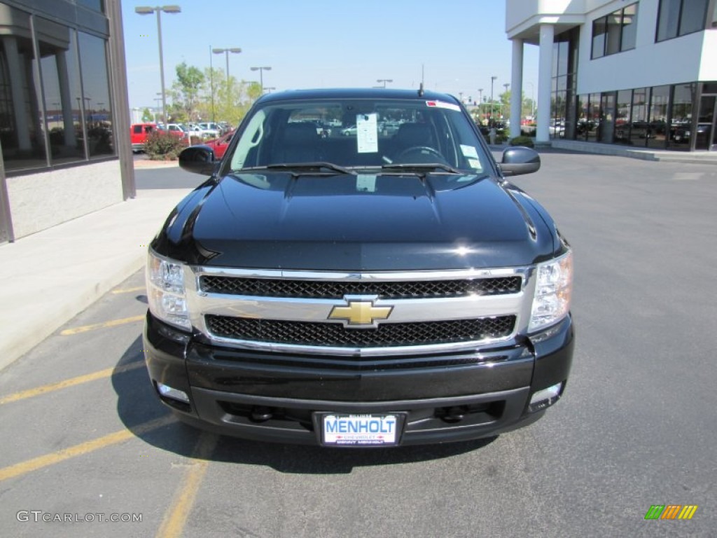 2008 Silverado 1500 LTZ Crew Cab 4x4 - Black / Ebony photo #32