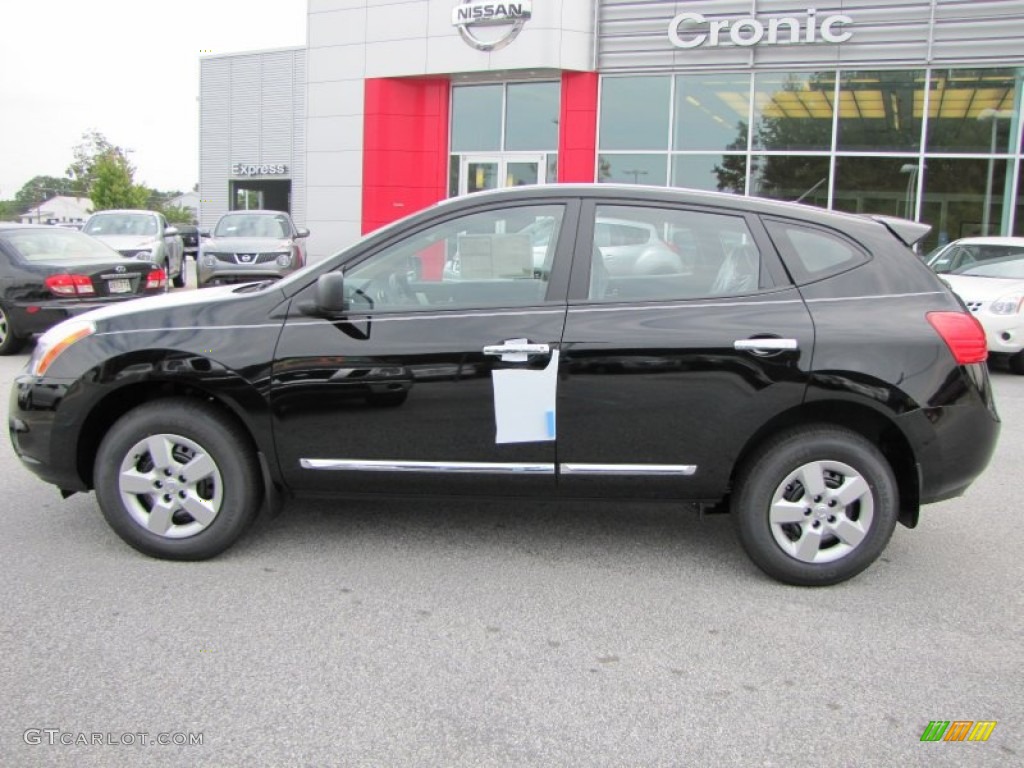 2011 Rogue S - Wicked Black / Black photo #2