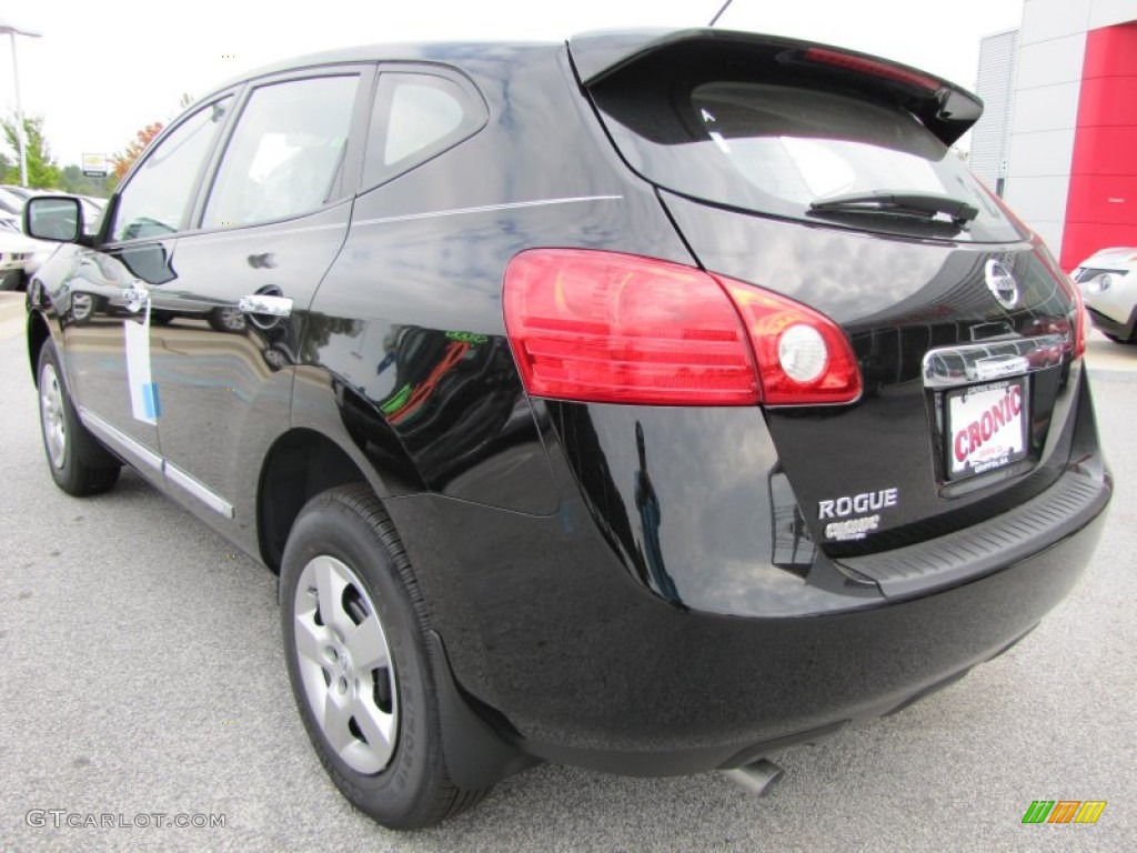 2011 Rogue S - Wicked Black / Black photo #3